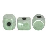 Les perles par Puca® : DIY - Minos® 2.5x3mm - 10g - Ceramic Look Light Green G