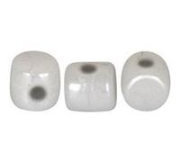 Les perles par Puca® : DIY - Minos® 2.5x3mm - 10g - Ceramic Look White G