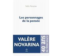 Les personnages de la pensée - Valère Novarina - P.o.l. - broché - Poésie