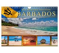 Les Petites Antilles - Barbade, Version française (Calendrier mural 2026 DIN A4 portrait), Calendrier CALVENDO mensuel