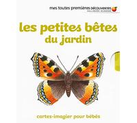 Les petites bêtes du jardin: Cartes-imagier pour bébés. Avec 8 cartes en mousse