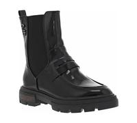 Les Petites Bombes - Bottines FEMME Les Petites Bombes noires vernies avec bijou noir logotypé collé sur la tige - Taille numeric_37