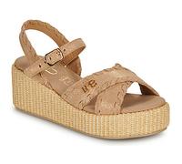 Les Petites Bombes Sandales compensées NIAMA in Beige 37