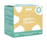 Les Petites Choses 18 Tampons sans Applicateur Super Coton Bio