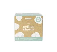 Les Petites Choses Tampons Flux Normal Sans Applicateurs Coton Bio Boîte de 18