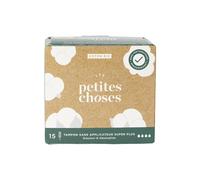 Les Petites Choses Tampons Flux Super Plus Sans Applicateurs Coton Bio x15