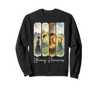 Les petites femmes dans la littérature, Jane Austen, Bronte Sisters Sweatshirt