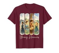 Les petites femmes dans la littérature, Jane Austen, Bronte Sisters T-Shirt