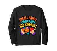 Les Petites Mains Peuvent Transporter Une Grande gentillesse Halloween Manche Longue