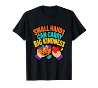 Les Petites Mains Peuvent Transporter Une Grande gentillesse Halloween T-Shirt Graphique avec Valeur