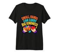 Les Petites Mains Peuvent Transporter Une Grande gentillesse Halloween T-Shirt Haut de Gamme