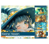 Les petites sorcières. Des filles magiques aux pouvoirs magiques, Version française (Calendrier mural 2026 DIN A3 portrait), Calendrier CALVENDO mensuel