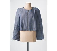 les petites... vestes femme de couleur bleu 42