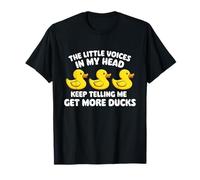 Les petites voix dans ma tête n'arrêtent pas de me dire « attrapez plus de canards » T-Shirt