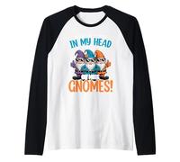 Les petites voix dans ma tête n'arrêtent pas de me dire « Obtenez plus de nains » Manche Raglan