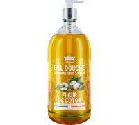 Les Petits Bains De Provence Gel Douche Fleur De Coton 1000ml
