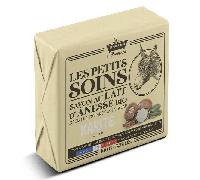 Les Petits Bains de Provence Les Petits Soins Savon au lait d'Anesse Bio Karité 100g
