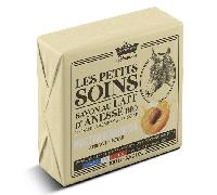 Les Petits Bains de Provence Les Petits Soins Savon au lait d'Anesse Bio Nectar d'Abricot 100g