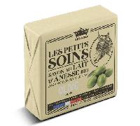 Les Petits Bains de Provence Les Petits Soins Savon au Lait d'ânesse Bio Olive 100g