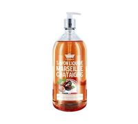 Les Petits Bains de Provence Savon Liquid Marseille Châtaigne 1l