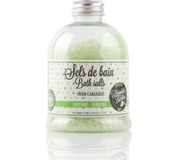 Sel de Bain Verveine Citron 310g - Les Petits Bains de Provence - Véritable Sel de Camargue - Fabriqué en France - Bain Relaxant et Sensoriel