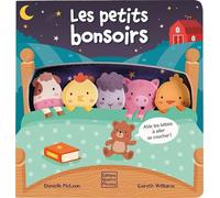 Les Petits bonsoirs - Danielle McLean - Quatre Fleuves Eds - cartonné - Album jeunesse