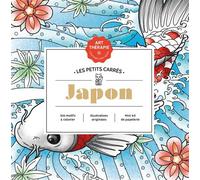 Les petits carrés d'Art-thérapie Japon – 100 coloriages – Nouvelle édition – Hachette Pratique