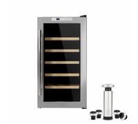 Les petits champs CAVC18+WOM440 - cave de conservation et pompe sous vide pour vin