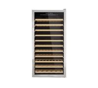 Les Petits Champs Cave à Vin de Conservation de 84 bouteilles CAVC84, 230L, 11 Etagères en Bois, Réglable de 4 à 18°C, Refroidissement Thermodynamique, Design Elégant, LED, Anti-UV