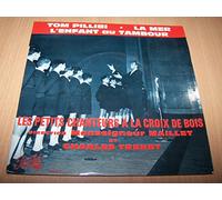 Les Petits Chanteurs A La Croix De Bois Et Charles Trenet - Tom Pillibi / L'Enfant Au Tambour (The Little Drummer Boy) / La Mer - 45 tours 7"