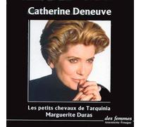 Les petits chevaux de Tarquinia - Marguerite Duras - Des Femmes - Antoinette Fouque - Livre CD - Textes lus CD