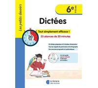 Les petits devoirs - Dictées 6e - Alice Gravier - Librairie Des Ecoles - broché - Scolaire / Universitaire