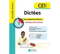 Les petits devoirs - Dictées CE1 29 séances de 15 minutes - Alice Gravier - Librairie Des Ecoles - broché - Scolaire / Universitaire