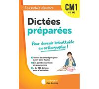 Les Petits Devoirs - Dictées préparées CM1 - Marie Chardonnet - Librairie Des Ecoles - broché - Scolaire / Universitaire