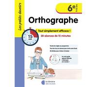 Les petits devoirs - Orthographe 6e - Alice Gravier - Librairie Des Ecoles - broché - Scolaire / Universitaire