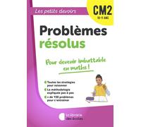 Les Petits Devoirs - Problèmes résolus CM2 - Chantal Kritter - Librairie Des Ecoles - broché - Scolaire / Universitaire