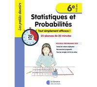Les petits devoirs - Statistiques et Probabilités 6e (2026) - Florian Couston - Librairie Des Ecoles - broché - Scolaire / Universitaire