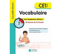 Les petits devoirs - Vocabulaire CE1 - Alice Gravier - Librairie Des Ecoles - broché - Scolaire / Universitaire