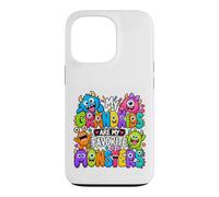 Les Petits-Enfants sont des Monstres préférés, des Grands-Parents drôles, Nana Papa Coque pour iPhone 13 Pro