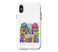 Les Petits-Enfants sont des Monstres préférés, des Grands-Parents drôles, Nana Papa Coque pour iPhone X/XS
