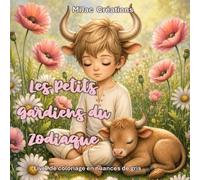 Les Petits Gardiens du Zodiaque - Livre de coloriage en nuances de gris: 50 illustrations fantastiques inspirées des signes du zodiaque, de la magie et des étoiles.