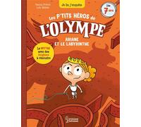 Les petits héros de l'Olympe - Ariane et le labyrinthe Je lis, j'enquête - Pascal Prévôt - Larousse - broché - Roman cadet