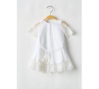 les petits inclassables robes fille de couleur blanc