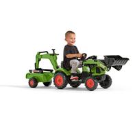Les Petits Jardiniers Tractopelle À Pédales Claas