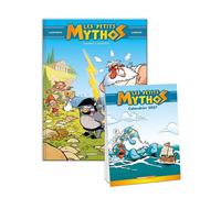Les Petits Mythos - tome 01 + calendrier 2027 offert - Philippe Larbier - Bamboo Eds - cartonné - Bande dessinée jeunesse