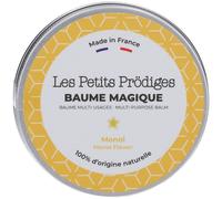 Baume Magique Multi Usages Monoï 100ml - Soin Hydratant Corps, Visage, Cheveux 100% Naturel Tout Type de Peau - Fabriqué en France - Non Testé sur Animaux - Emballage Recyclable - LES PETITS PRODIGES