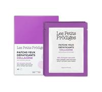 LES PETITS PRODIGES - Patchs Yeux Défatigants Collagène - Hydrate, Repulpe, Raffermit, Lisse les rides et ridules Réduit les poches - Made In France - Recyclable - 3 sachets