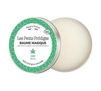LES PETITS PRODIGES Baume Magique Multi Usages CBD - Visage, Levres, Mains, Corps - Soin Hydratant & Réparateur, Massage Muscle après Sport - 100% Naturel - Fabriqué en France - Emballage Recyclable