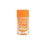 LES PETITS PRODIGES Stick Solaire Visage SPF 50 Ski - Bebe, enfant, famille - Très Haute Protection UVA,UVB - Hydratant & Apaisant -Tube en carton recyclable, Éco-conçu, Vegan, Fabriqué en France -15g