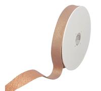 Les Petits Rubans Biais Métallique- 20 mm de large,plié 10 mm,rouleau de 20 m,80% polyester 20% lurex,bordure pour couture,banderoles,tissus d'ameublement,meubles,passepoils,vêtements,couvertures